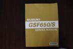 Suzuki GSF650 S 2007 motorcycle service manual GSF650 bandit, Motoren, Handleidingen en Instructieboekjes, Ophalen of Verzenden