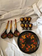 Russische Kokhloma set, Ophalen of Verzenden