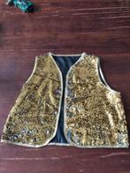 Pailletten gilet goud en zilver, Ophalen of Verzenden, Zo goed als nieuw, Jongen of Meisje