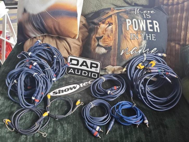 Diverse DAP / Schowtec AV Kabels RCA, HDMI, Cat-6, Component, Audio, Tv en Foto, Audiokabels en Televisiekabels, Gebruikt, Componentkabel
