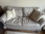 Ikea ektorp bank 2-zits + hocker, Ophalen, Tweepersoons, 75 tot 100 cm, Zo goed als nieuw