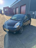 Nissan Note 1.6 16V AUT 2008 Zwart, 15 km/l, 750 kg, 4 cilinders, Origineel Nederlands
