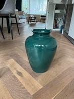 Grote vaas / pot mooie kleur groen blauw, Huis en Inrichting, Woonaccessoires | Vazen, Ophalen, Blauw, Aardewerk of Porselein