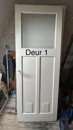 Diverse deuren jaren 30, Doe-het-zelf en Verbouw, Ophalen, Minder dan 80 cm, Binnendeur, Zo goed als nieuw