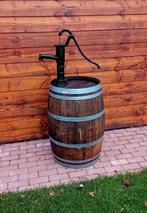 Regentonnen bloembak ton vat tonnen regenton wijnvat, Tuin en Terras, Regentonnen, Ophalen, Gebruikt, 150 liter of meer, Met pomp