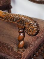 Antieke renaissance armstoel, Ophalen