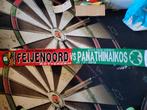 Feyenoord panathinaikos sjaal, Verzamelen, Sportartikelen en Voetbal, Ophalen of Verzenden, Zo goed als nieuw, Feyenoord, Vaantje of Sjaal