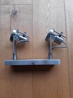 Dubbele Metalen Spot - Industrieel Design, Metaal of Aluminium, Ophalen of Verzenden, Zo goed als nieuw, Industrieel