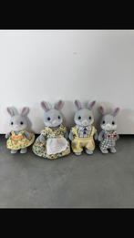 Sylvanian families 4030 familie katoenstaartkonijn, Ophalen, Zo goed als nieuw, Poppenhuispop