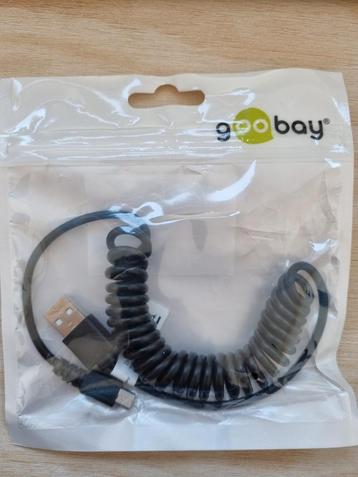 Goobay 62334 micro usb kabel beschikbaar voor biedingen