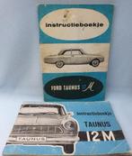 2 x Instructieboekje Ford Taunus 17 M 1960 + 12 M 1964, Auto diversen, Handleidingen en Instructieboekjes, Ophalen of Verzenden