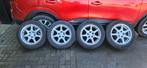 Anzio velgen met Michelin winterbanden 5x112, Ophalen, Gebruikt, 16 inch, Banden en Velgen