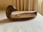 Vintage serveerschaal / schaal / plateau eend, Antiek en Kunst, Curiosa en Brocante, Ophalen of Verzenden