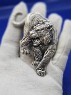 (10084)  TOPPER!!!!! VAN KOMSCO  KOREAN TIGER  ONE OUNCE, Ophalen of Verzenden, Zilver