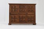 Vintage Brutalist kast, Huis en Inrichting, Kasten | Buffetkasten, Ophalen, Gebruikt, 100 tot 150 cm, Brutalist , vintage