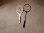 2 wedstrijdbadminton rackets in goede staat., Sport en Fitness, Badminton, Ophalen of Verzenden, Gebruikt, Racket(s)