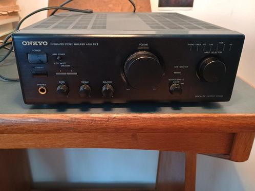Onkyo versterker met platenspeler, Audio, Tv en Foto, Versterkers en Receivers, Gebruikt, Stereo, 60 tot 120 watt, Onkyo, Ophalen