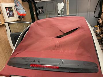 Kapot cabriolet dak fiat 500 beschikbaar voor biedingen