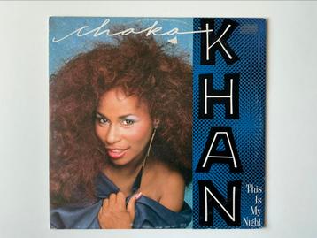 Chaka Khan – This Is My Night 12” Disco Funk soul beschikbaar voor biedingen