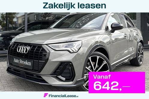 Audi Q3 40 TFSI Quattro S-Line Edition One Pano Leder Navi, Auto's, Audi, Bedrijf, Lease, Financial lease, Q3, 360° camera, ABS