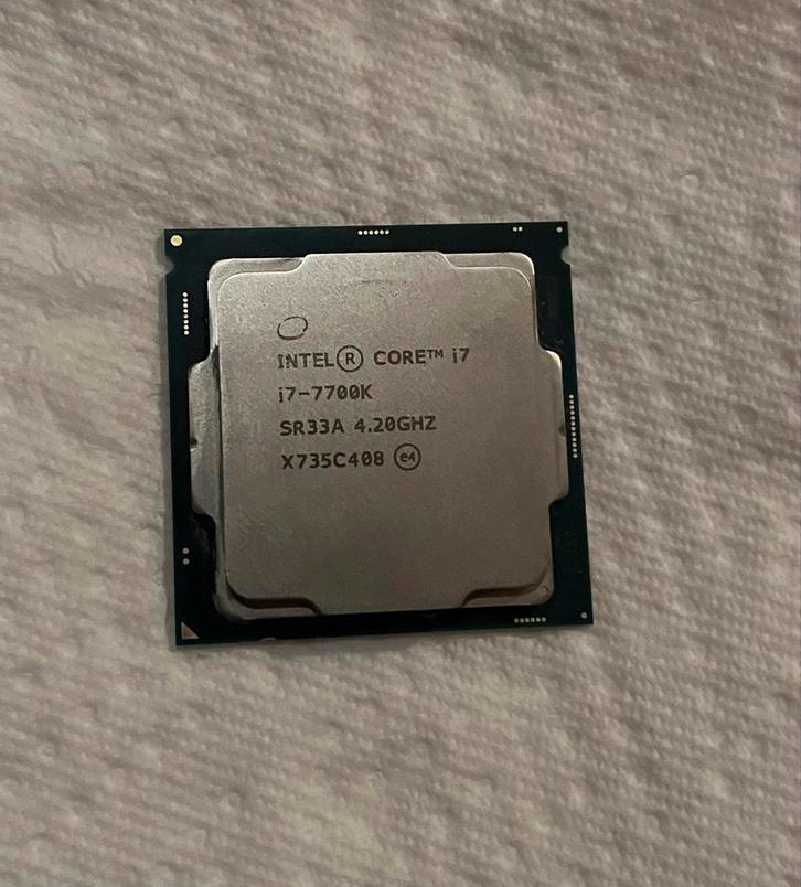 Intel Core i7-7700K Processor, Computers en Software, Processors, Zo goed als nieuw, 4-core, 4 Ghz of meer, Ophalen of Verzenden