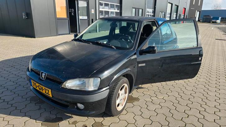 Peugeot 106 1.4 Sport 2001 Zwart, Auto's, Peugeot, Particulier, Benzine, C, Hatchback, Handgeschakeld, Origineel Nederlands, Zwart