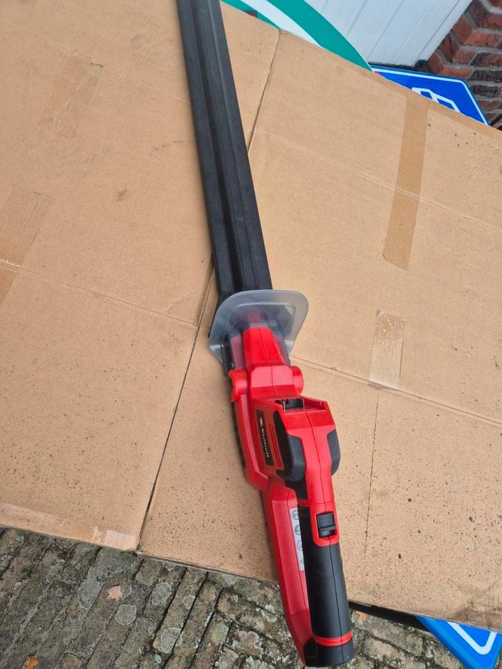 Einhell accu heggenschaar schaar GE CH 18/60 LI SPLINTERNW, Tuin en Terras, Heggenscharen, Nieuw, Accu, Ophalen