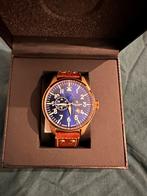 Alpha Sierra AM-3 Horloge – Stoer, stijlvol en functioneel, Overige merken, Leer, Staal, Ophalen of Verzenden