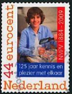 Ppz NVPV 125 jaar, Verzenden, Na 1940, Gestempeld