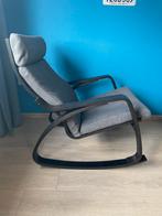 IKEA Schommelstoel - Zwart/Jeans Blauw, Ophalen, 75 tot 100 cm, Zo goed als nieuw, 50 tot 75 cm