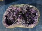 Amethist Cluster (122) 55,5 kg, diep paarse kleur, top stuk!, Ophalen of Verzenden, Mineraal