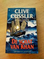 Clive Cussler - De schat van Khan, Ophalen of Verzenden, Zo goed als nieuw, Nederland, Clive Cussler