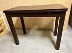 Uitschuif Eettafel - Keukentafel compact formaat, Ophalen, Gebruikt, 50 tot 100 cm, Vierkant