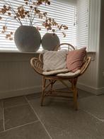Rotan Lotusstoel - Vintage Stijl, Huis en Inrichting, Stoelen, Ophalen, Twee, Bruin, Nieuw