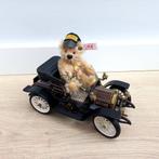 Steiff beertje met Schuco auto., Verzamelen, Ophalen of Verzenden, Zo goed als nieuw, Stoffen beer, Steiff