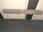 2 hoofdsteunen/nekrollen voor bank (merk: Boconcept), Ophalen of Verzenden, Zo goed als nieuw, Metaal, Minder dan 150 cm
