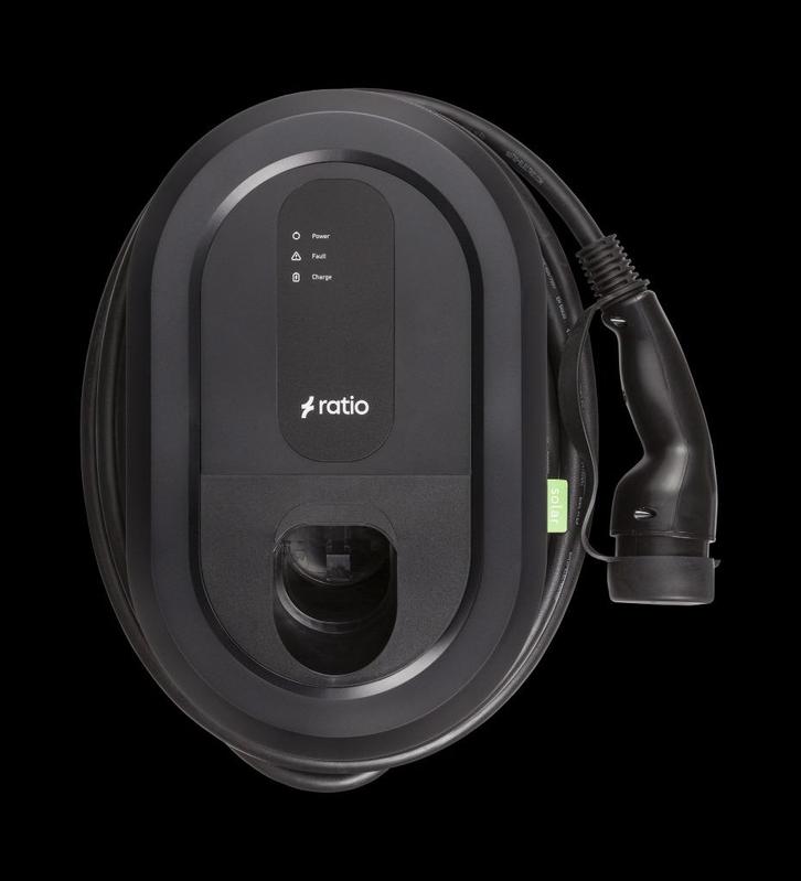 Ratio Solar Laadstation 5 meter vaste laadkabel 1 fase, Auto diversen, Laadpalen, Nieuw, Laadkabel, Verzenden