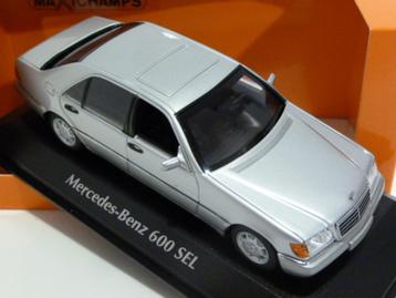 Maxichamps Minichamps Mercedes 600 SEL w140 1991 940035401 beschikbaar voor biedingen