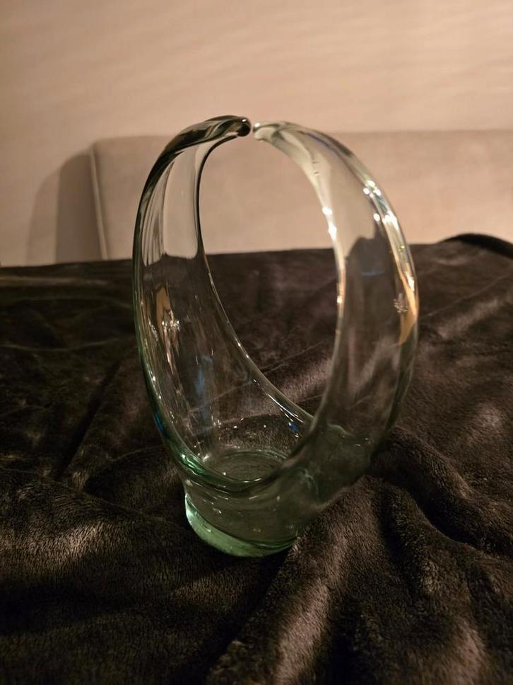 Vintage Studio Art Glas Groen, Antiek en Kunst, Antiek | Glas en Kristal, Ophalen