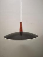 Vintage space age Louis Kalff Philips hanglamp, Gebruikt, Vintage, Ophalen of Verzenden, Metaal