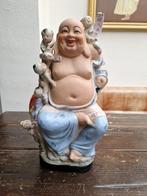 Vintage grote buddha met zotjes., Huis en Inrichting, Woonaccessoires | Boeddhabeelden, Ophalen of Verzenden