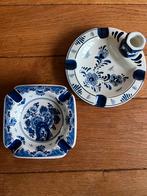 Delfts Blauwe asbakken handgeschilderd, Antiek en Kunst, Antiek | Keramiek en Aardewerk, Ophalen of Verzenden