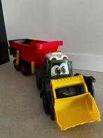 Dickie ABC Fendti Tractor met graafbak + Trailer, Ophalen, Gebruikt