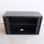 Roldeurkast, Zwart, 120x45x174cm, 1legbord, Archiefkast RD93, Huis en Inrichting, Gebruikt, 100 tot 150 cm, -, -