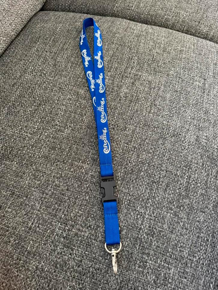 Efteling Keycord blauw, Verzamelen, Efteling, Zo goed als nieuw, Ophalen of Verzenden