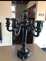 Grote gietijzeren kandelaar 50 hoog, Ophalen of Verzenden, Overige materialen