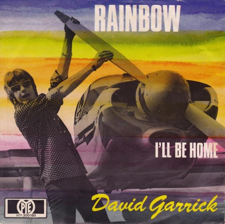 David Garrick - Rainbow (Single), Cd's en Dvd's, Vinyl Singles, Gebruikt, Single, Pop, 7 inch, Ophalen of Verzenden
