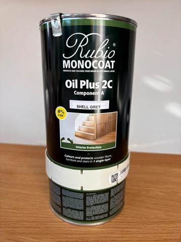 Rubio Monocoat Hardwax Oil 2 C 1.3L - Shell Grey (Nieuw) beschikbaar voor biedingen