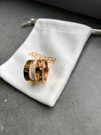 Nieuwe bestseller ring Nevaeh 3 laags maat 19 (rosé) goud, Sieraden, Tassen en Uiterlijk, Ringen, Nieuw, Ophalen of Verzenden