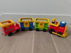 Little people- Trein met locomotief en 3 wagons, Ophalen, Gebruikt, Speelset